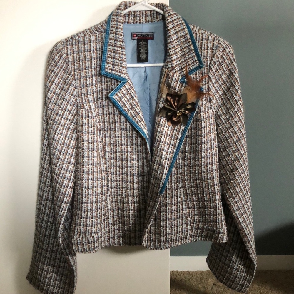 Hotkiss Twill Blazer Vintage Size L